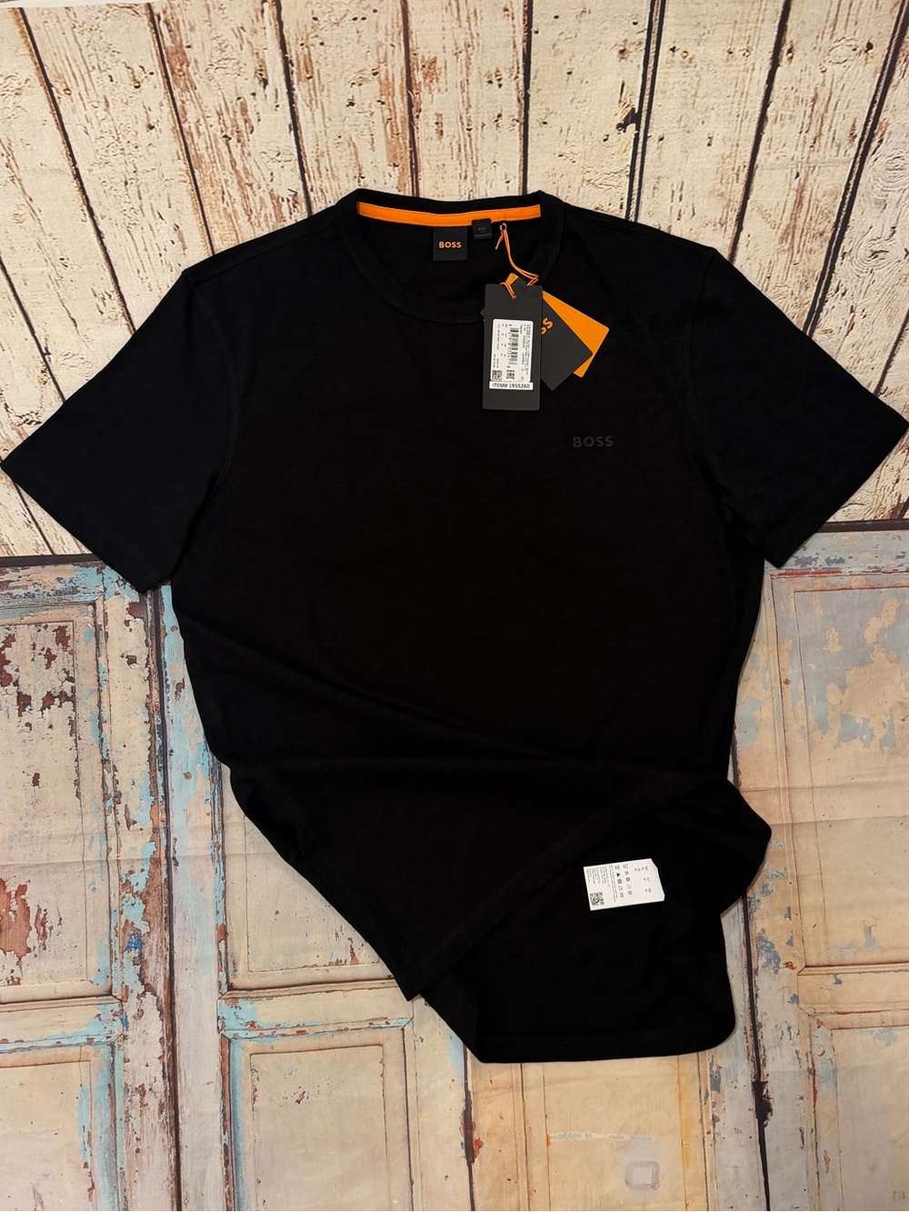 BOSS Hugo Boss Tegood T-Shirt Men's Medium Black Tonal Logo NWT